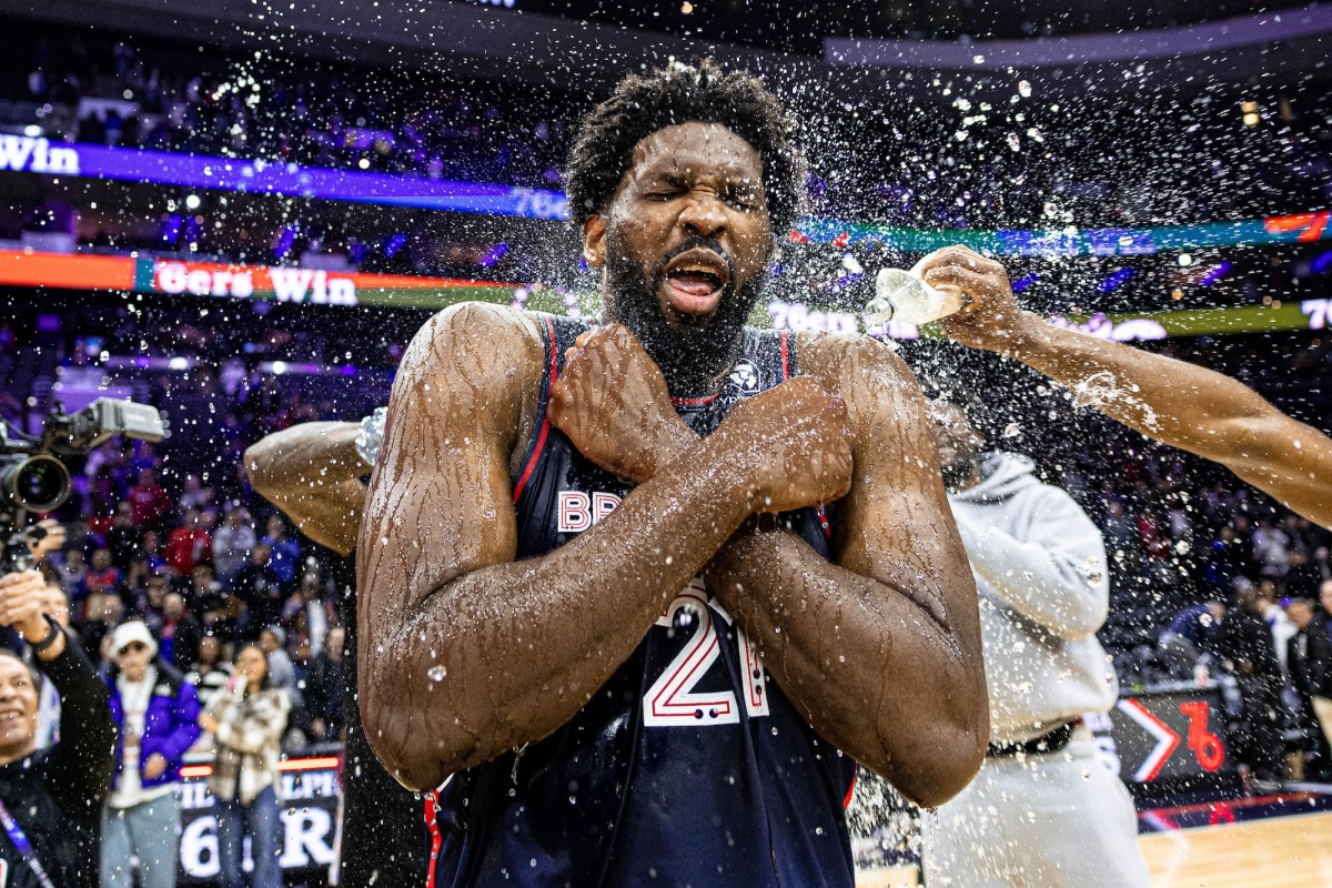 Embiid scored 70 points this week to strengthen his case for MVP.